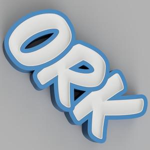NAMELED ORK - LED LAMP WITH NAME