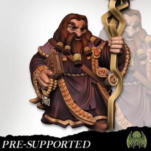 Tordrus Vadnir  [PRE-SUPPORTED]  Dwarf Wizard Cleric