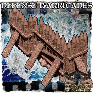 Wooden Defense Barricade