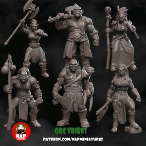 Nap Miniatures - April release - Orc Tribes