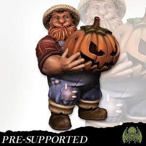 Bumli Dryearth [PRE-SUPPORTED] Farmer Dwarf Peasant