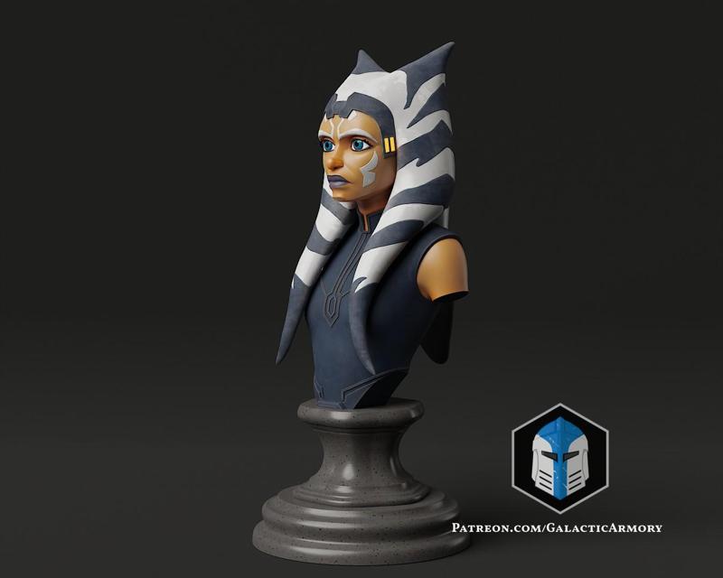 Ahsoka Tano Bust - 3D Print Files