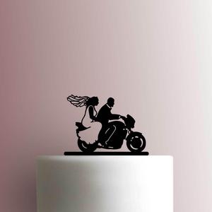 TOPPER MOTORCYCLE COUPLE ON MOTORCYCLE