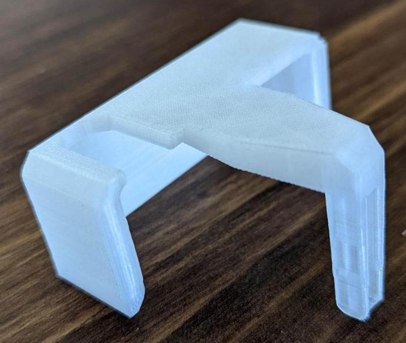 Easier Print of NBR Modder Board Front Cover with Ribbon Cable Stress Relief