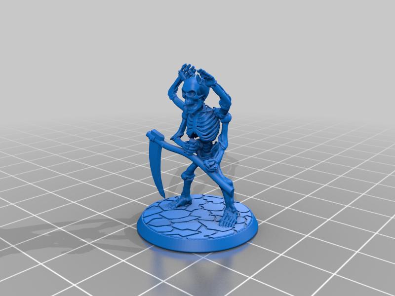 Thassaloss - Bone Golem - 28mm Fighting Fantasy Figure