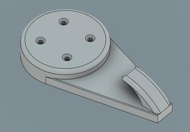 Concrete wall hanger