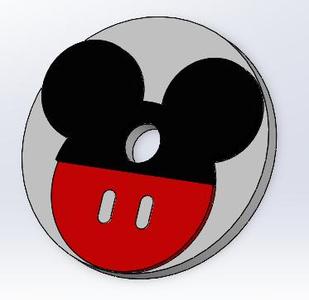 mickey mouse 45 Record Adapter
