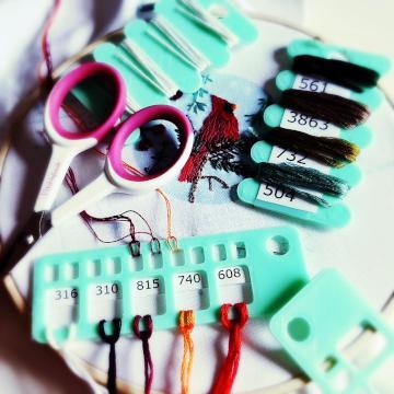 Embroidery Floss Organiser Cards