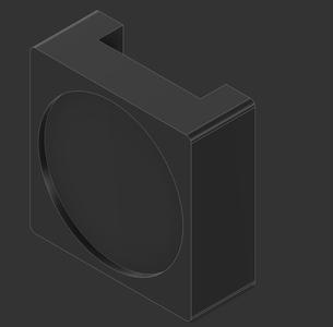 Work block for Magnifying glass with LED's