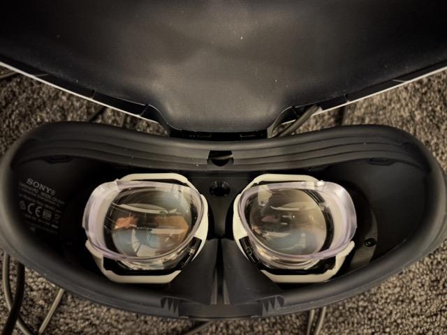 PSVR2 angled prescription lens adapter
