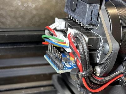 Voron V0.2 - Extended ADXL mount for Umbilical PCB