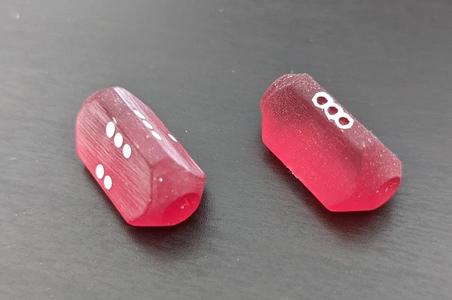 D3 Dice with Pips (3-sided dice)
