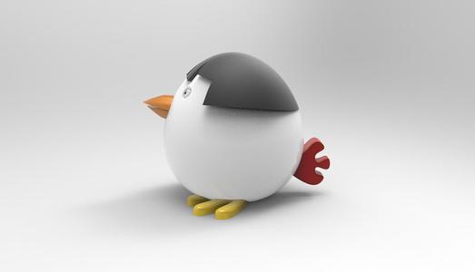 Cartoon chicken