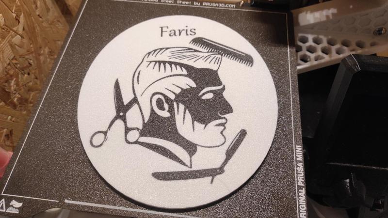 Logo - Faris Barbershop