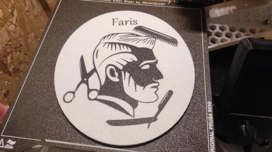 Logo - Faris Barbershop
