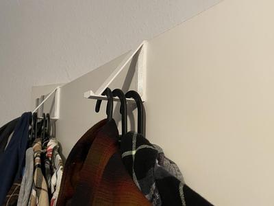 Door hook for hanger