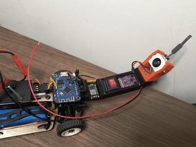 Lap Counter and FPV or 3PV Camera Holder [Wltoy K989]