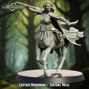 Centaur Barbarian - Zaryana Mesic - Presupported
