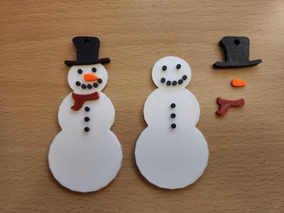 Simple Snowman Ornament