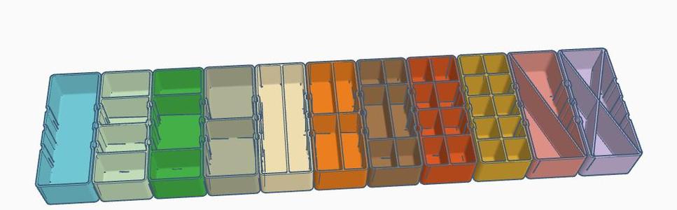 Raaco cabinet drawer insert system