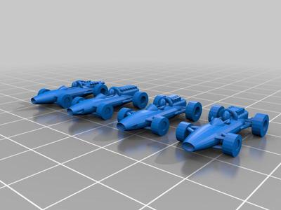 Championship Formula Racing sized 1964 Formula 1 Cars