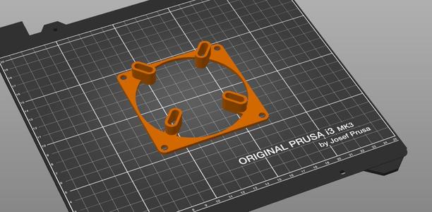 EVGA 3090 FTW3 Backplate 92mm Fan Mount