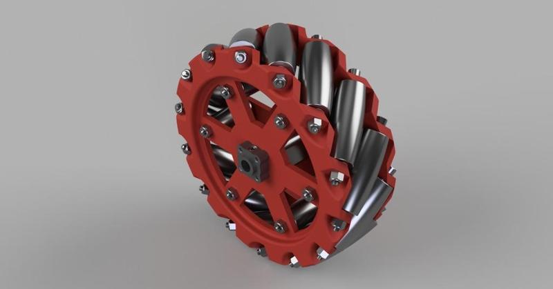 Kinisi Mecanum Wheels Model 1 (150 mm 14 rollers)