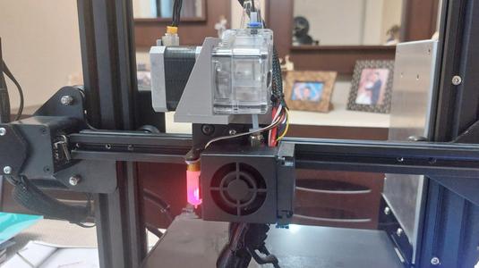 Direct drive mount for BMG clone on Ender pro  (Drivinator remix)