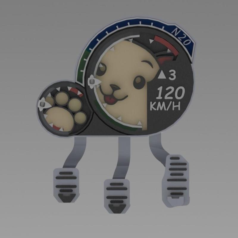 Gauge Key Hanger NFS Underground 2 #4