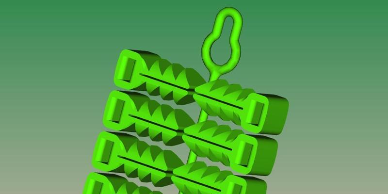 Kabelanker f. Kabelbinder 8 - 1,8x5 ( 20 Stück )