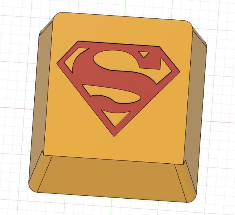 Superman Keycap