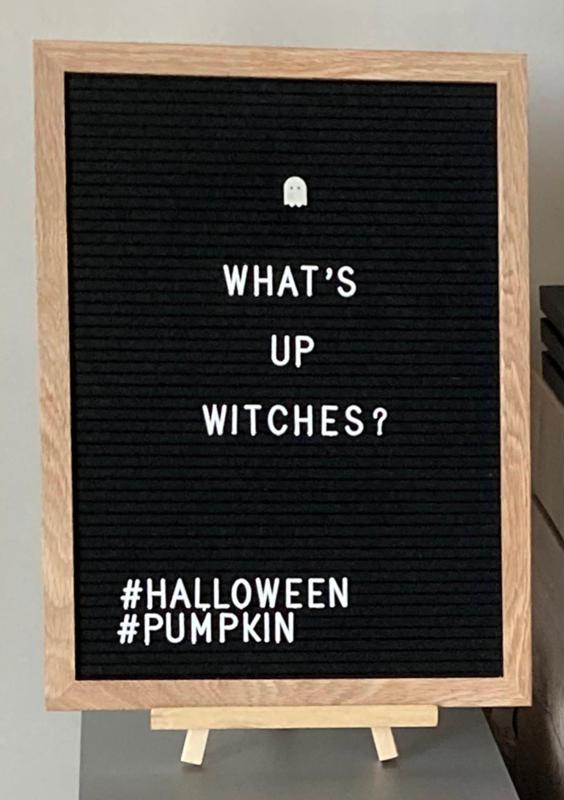 Letter Board Ghost