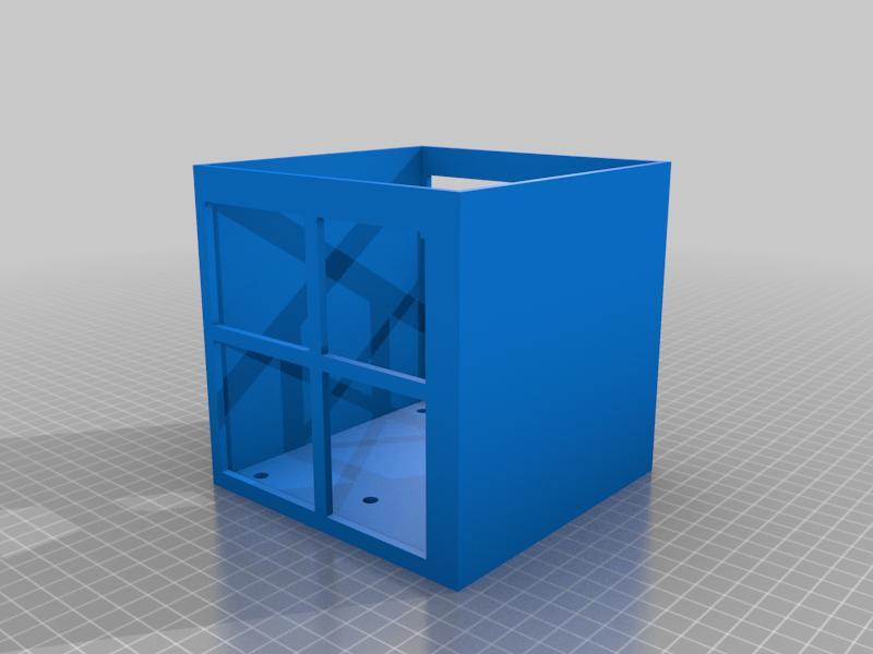 Cd rack wall mount 5x5 cases