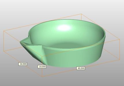 Color mixing bowl