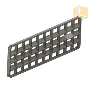 Tesla Rear Vent Cover for Model Y and Model 3