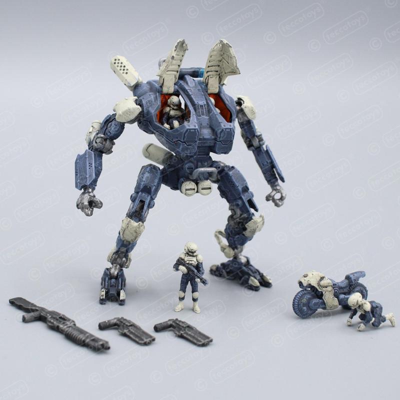 Pocket Mech™ "Police" 3D printable action figure file