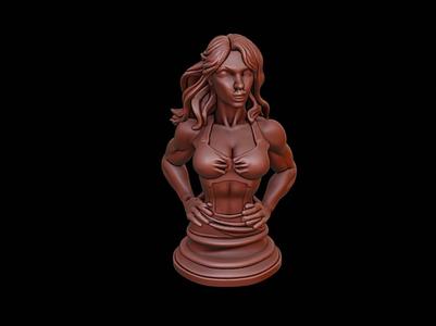 She-Hulk Bust