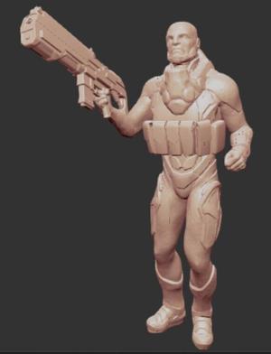 X-Com Colonel Håkon Berg ,Specialist