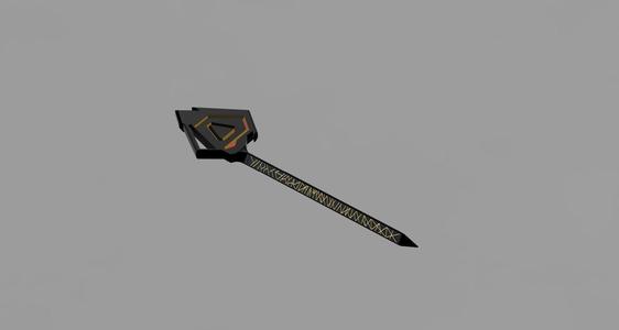 Futuristic kanzashi hairpin