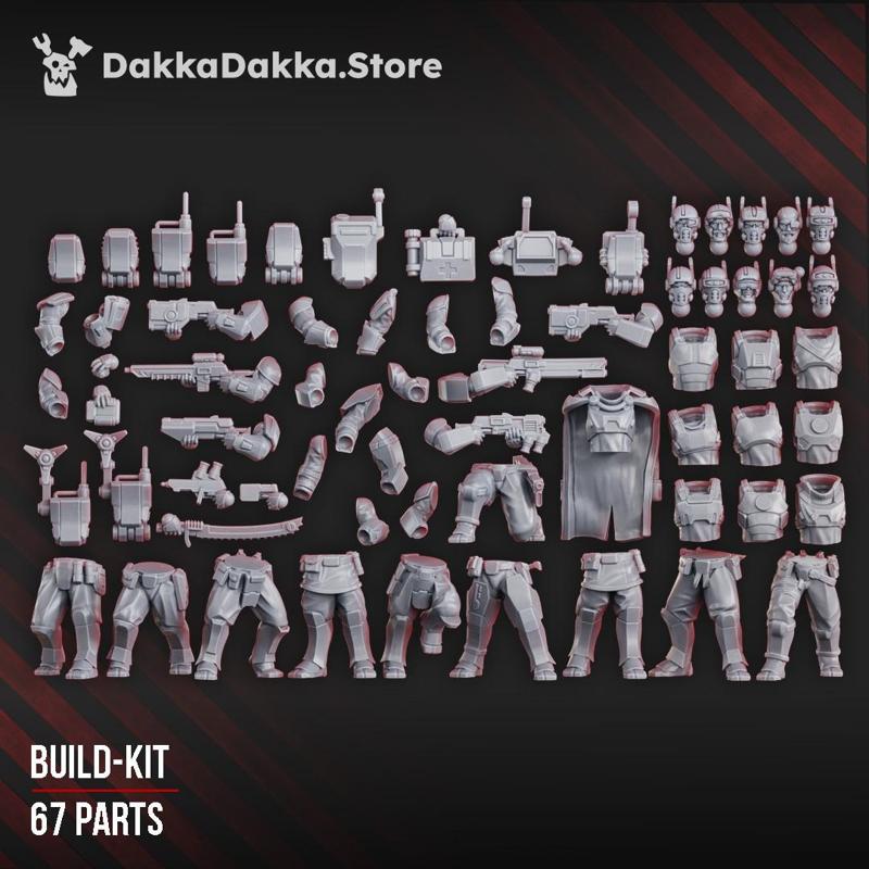 MSC Сircumsolar Infantry Squad (build kit)