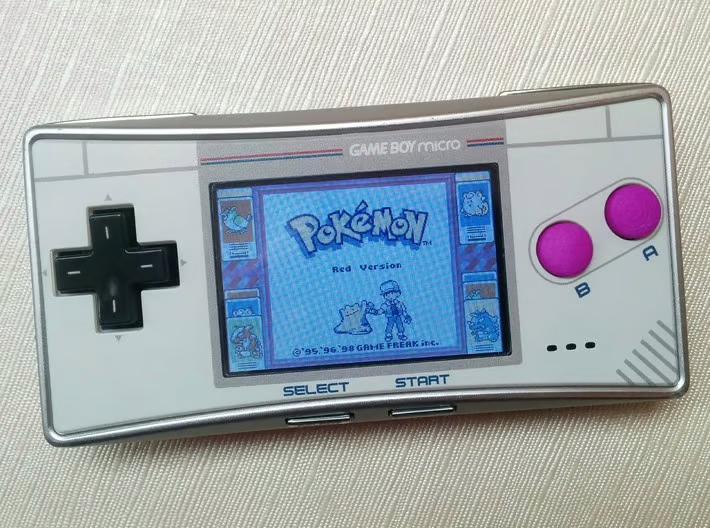 Game Boy Micro A+B buttons