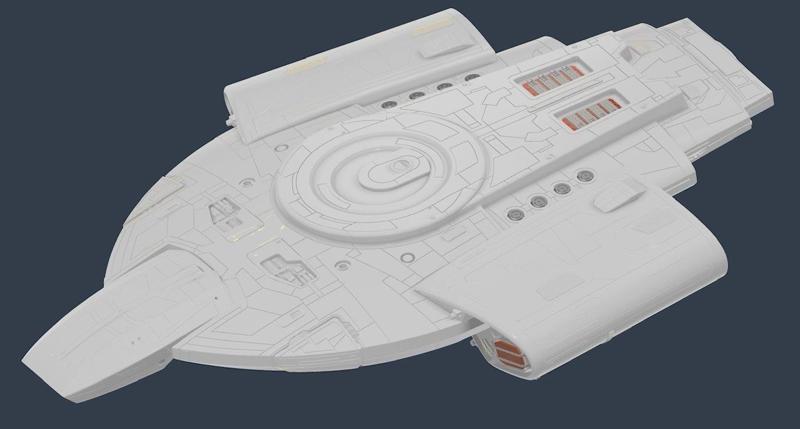 1/350 USS Defiant Kit NCC 74205
