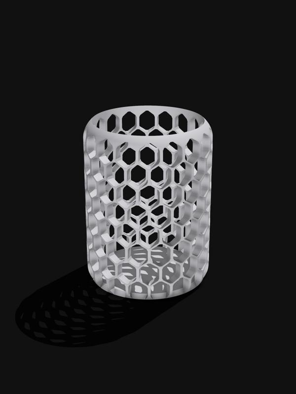 Hex container