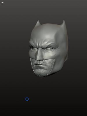 Batman Affleck sculpt