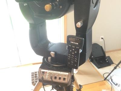Meade LX200 hand controller holder