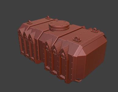 32mm scale Grim-Dark Cargo Containers
