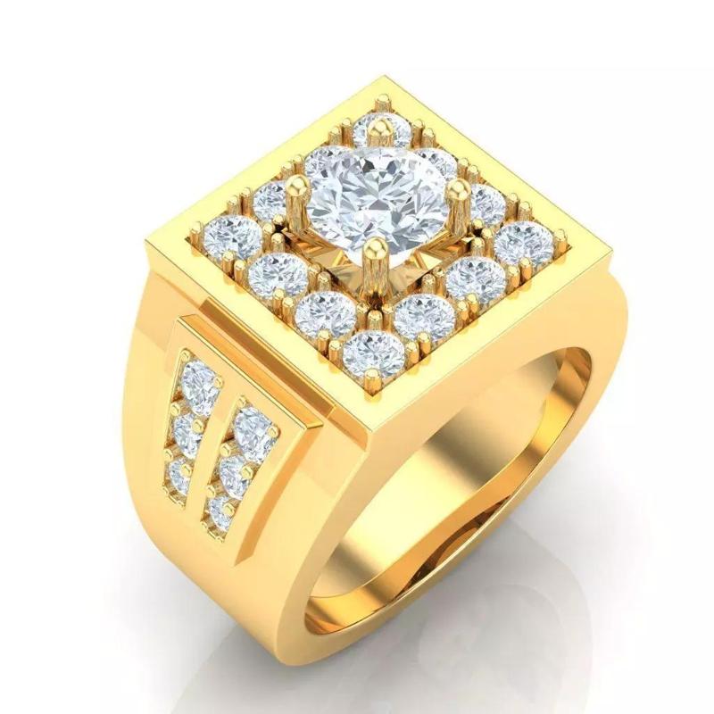 Diamond Man Ring Jewelry 1MR090