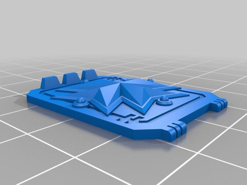 40k Tank Doors Small (Sized for Rhino Like Transport by Da5id)