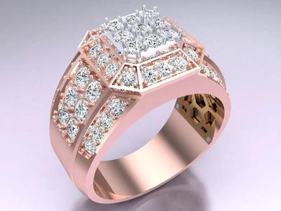 Diamond Rings - Mens Ring - N6872