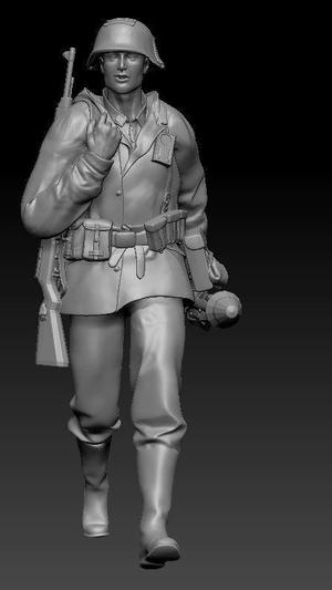ww2 waffen $$  walk with panzerfaust 1_35